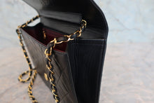 将图片加载到图库查看器，CHANEL/香奈儿 CF 链条包 羊皮 Black/Gold hadware(黑色/金色金属) 肩背包 800040010
