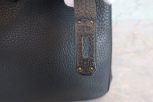 HERMES／エルメス バーキン35 トゴ ブラック □E刻印 ハンドバッグ 700080146