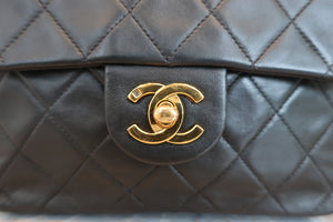 CHANEL/シャネル ミニマトラッセチェーンショルダーバッグ ラムスキン ブラック/ゴールド金具 ショルダーバッグ 600090192