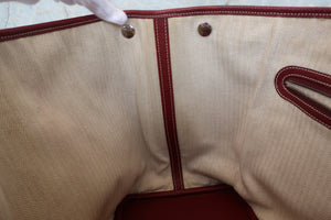 HERMES／エルメス ガーデンパーティPM ネゴンダ ルージュアッシュ □K刻印 トートバッグ 700090146
