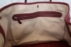 HERMES／エルメス ガーデンパーティPM ネゴンダ ルージュアッシュ □K刻印 トートバッグ 700090146