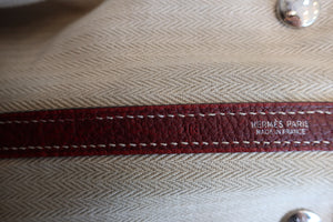 HERMES／エルメス ガーデンパーティPM ネゴンダ ルージュアッシュ □K刻印 トートバッグ 700090146