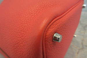HERMES／エルメス ピコタンロックＰＭ トリヨンクレマンス ローズジャイプール □P刻印 ハンドバッグ 700040070