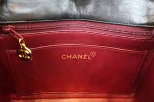 CHANEL/シャネル ミニマトラッセチェーンショルダーバッグ ラムスキン ブラック/ゴールド金具 ショルダーバッグ 600090192