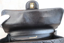 将图片加载到图库查看器，CHANEL/香奈儿 CF 双面 链条包 羊皮 Black/Gold hadware(黑色/金色金属) 肩背包 600070067
