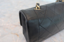 将图片加载到图库查看器，CHANEL/香奈儿 迷你CF 链条包 羊皮 Black/Gold hadware(黑色/金色金属) 肩背包 800050064
