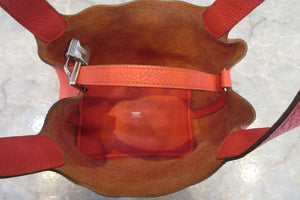HERMES／エルメス ピコタンロックＰＭ トリヨンクレマンス ローズジャイプール □P刻印 ハンドバッグ 700040070