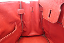 画像をギャラリービューアに読み込む, HERMES／エルメス バーキン30 トゴ ヴァーミリオン □H刻印 ハンドバッグ 700080097
