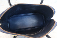 Load image into Gallery viewer, HERMES BOLIDE 35 Fjord leather Navy 〇W Engraving Shoulder bag 700100198

