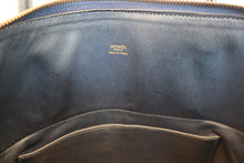 Load image into Gallery viewer, HERMES BOLIDE 35 Fjord leather Navy 〇W Engraving Shoulder bag 700100198
