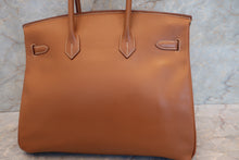 Load image into Gallery viewer, HERMES BIRKIN 35 Graine Couchevel leather Gold □D Engraving Hand bag 700100169
