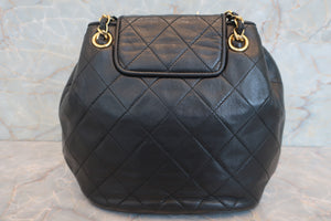 CHANEL/香奈儿 CF 流苏 链条 肩背包 羊皮 Black/Gold hadware(黑色/金色金属) 肩背包 600090238