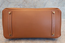 Load image into Gallery viewer, HERMES BIRKIN 35 Graine Couchevel leather Gold □D Engraving Hand bag 700100169

