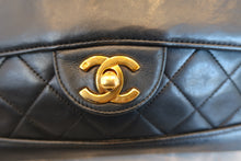 将图片加载到图库查看器，CHANEL/香奈儿 CF 链条包 羊皮 Black/Gold hadware(黑色/金色金属) 肩背包 600120126
