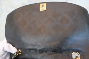 CHANEL Diana matelasse chain shoulder bag Lambskin Black/Gold hadware Shoulder bag 600040122