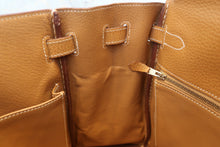 将图片加载到图库查看器，HERMES KELLY 35 Ardennes leather Natural 〇Y刻印 Hand bag 600080130
