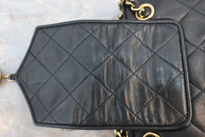 CHANEL/香奈儿 CF 流苏 链条 肩背包 羊皮 Black/Gold hadware(黑色/金色金属) 肩背包 600090238