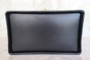 CHANEL/シャネル ビコローレバニティ ラムスキン ブラック/ゴールド金具 バニティ 700090159