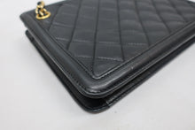 将图片加载到图库查看器，CHANEL/香奈儿 CF 流苏 链条 肩背包 羊皮 Black/Gold hadware(黑色/金色金属) 肩背包 700100207
