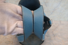 Load image into Gallery viewer, HERMES PICOTIN PM Clemence leather Blue jean Hand bag 700120057
