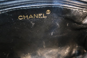 CHANEL/シャネル マトラッセフリンジチェーンショルダーバッグ ラムスキン ブラック/ゴールド金具 ショルダーバッグ 600090238