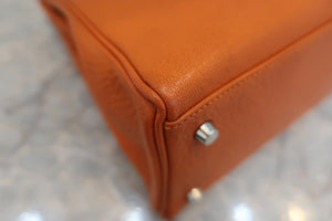 HERMES KELLY 35 Chevre myzore goatskim Orange □H刻印 Shoulder bag 600080135