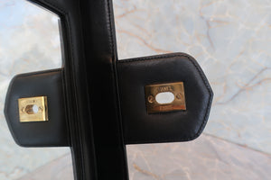 CHANEL/シャネル ビコローレバニティ ラムスキン ブラック/ゴールド金具 バニティ 700090159