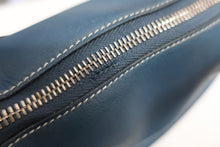 Load image into Gallery viewer, HERMES BOLIDE RELAX 40 Sikkim leather Blue thalassa □P Engraving Hand bag 800100020
