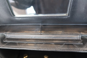 CHANEL/シャネル ビコローレバニティ ラムスキン ブラック/ゴールド金具 バニティ 700090159