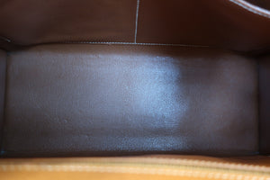 HERMES／エルメス ケリー28 クシュベル ゴールド 〇X刻印 ショルダーバッグ 700070041