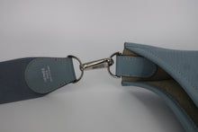 Load image into Gallery viewer, HERMES EVELYNE 3PM Clemence leather Blue lin □P Engraving Shoulder bag 800100016
