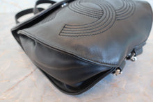 将图片加载到图库查看器，CHANEL/香奈儿 经典双C 链背包 羊皮 Black/Silver hadware(黑色/银色金属) 背包 700100242
