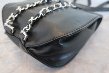 将图片加载到图库查看器，CHANEL/香奈儿 经典双C 链背包 羊皮 Black/Silver hadware(黑色/银色金属) 背包 700100242
