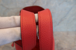HERMES／エルメス ピコタンロックＰＭ トリヨンクレマンス ブーゲンビリア □N刻印 ハンドバッグ 700040064