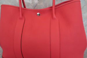 HERMES／エルメス ガーデンパーティPM ネゴンダ ブーゲンビリア □N刻印 トートバッグ 700080120