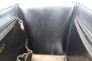 CHANEL/シャネル ビコローレバニティ ラムスキン ブラック/ゴールド金具 バニティ 700090159