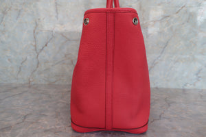 HERMES／エルメス ガーデンパーティPM ネゴンダ ブーゲンビリア □N刻印 トートバッグ 700080120