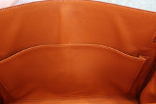 Load image into Gallery viewer, HERMES KELLY 35 Chevre myzore goatskim Orange □H Engraving Shoulder bag 600080135
