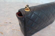 将图片加载到图库查看器，CHANEL/香奈儿 迷你CF 链条包 羊皮 Black/Gold hadware(黑色/金色金属) 肩背包 800070049
