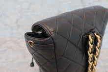 Load image into Gallery viewer, CHANEL Matelasse chain back pack Lambskin Black/Gold hadware Back pack 600090197
