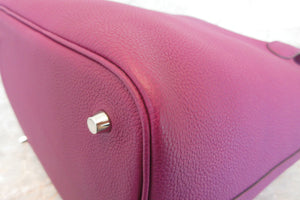 HERMES／エルメス ピコタンロックＭＭ トリヨンクレマンス アネモネ D刻印 ハンドバッグ 700060219