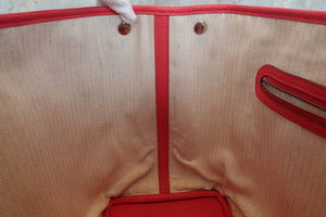 HERMES／エルメス ガーデンパーティPM ネゴンダ ブーゲンビリア □N刻印 トートバッグ 700080120
