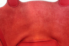 将图片加载到图库查看器，HERMES PICOTIN LOCK PM Clemence leather Rouge casaque C刻印 Hand bag 600040175

