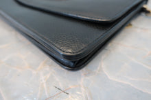 画像をギャラリービューアに読み込む, CHANEL/シャネル ココマークチェーンウォレット キャビアスキン ブラック/ゴールド金具 ショルダーバッグ 800010110
