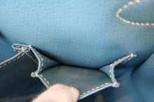 將圖片載入圖庫檢視器 HERMES／エルメス ジプシエール28 トリヨンクレマンス ブルージーン □P刻印 ショルダーバッグ 700030056
