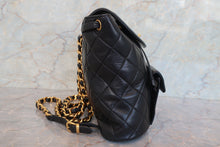 画像をギャラリービューアに読み込む, CHANEL/シャネル マトラッセチェーンリュック ラムスキン ブラック/ゴールド金具 リュック 700100233
