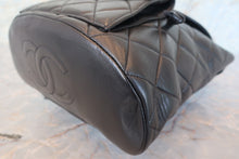 画像をギャラリービューアに読み込む, CHANEL/シャネル マトラッセチェーンリュック ラムスキン ブラック/ゴールド金具 リュック 700100233
