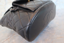 画像をギャラリービューアに読み込む, CHANEL/シャネル マトラッセチェーンリュック ラムスキン ブラック/ゴールド金具 リュック 700100233
