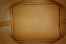 Load image into Gallery viewer, HERMES PICOTIN LOCK MM Clemence leather Jaune de naples D Engraving Hand bag 700120056
