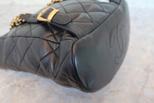 画像をギャラリービューアに読み込む, CHANEL/シャネル マトラッセチェーンリュック ラムスキン ブラック/ゴールド金具 リュック 700100233
